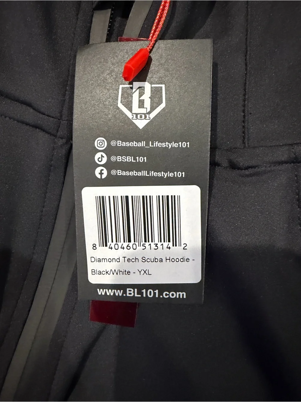 Kids Black Hooded Performance Puffer Jacket by BLU